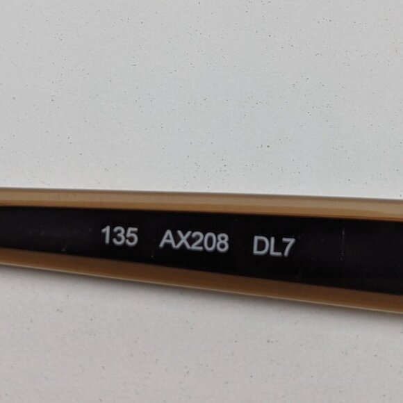 🕶️Armani Exchange AX208 DL7 Eyeglasses 52/16 135 /ALH230🕶️ - Picture 7 of 9